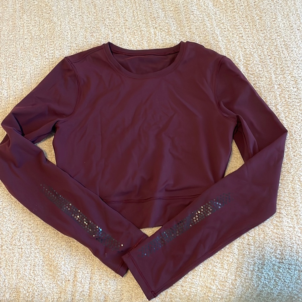 Lululemon long sleeve crop
